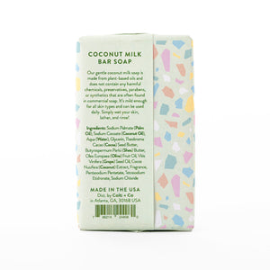 Emerald & Coconut Milk Bar Soap