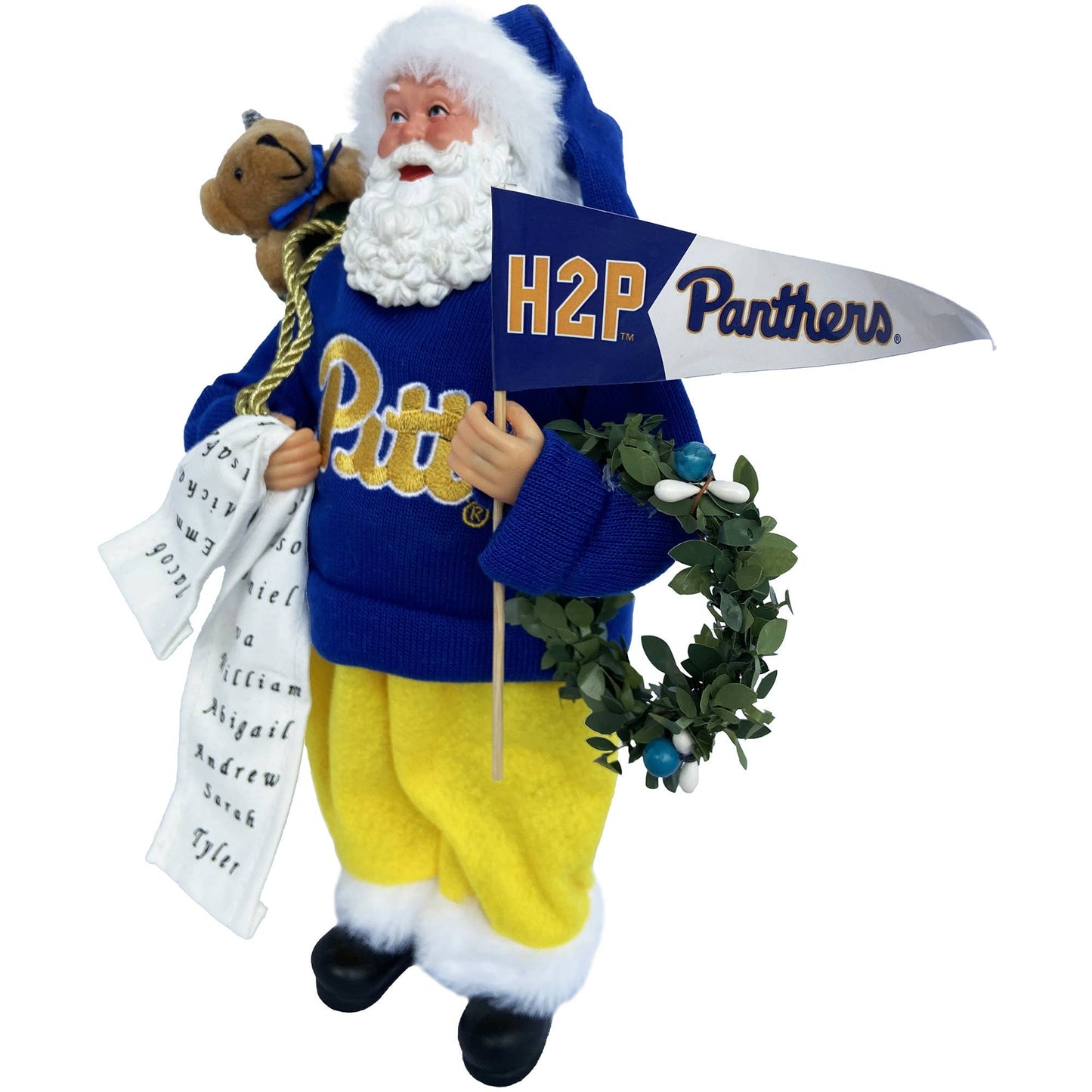 University of Pittsburg Panthers Proud Santa