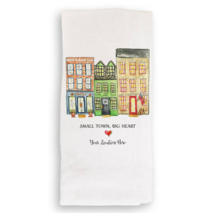 Small Town Big Heart Guest Towel - Greensburg