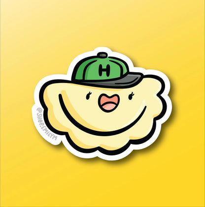 Pittsburgh Jalapeño Pierogi Sticker Vinyl Sticker