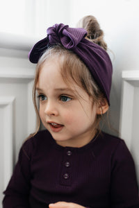 Organic Cotton Modal Headband - Fig