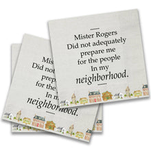 Load image into Gallery viewer, Mister Rogers Cocktail Napkin Pack