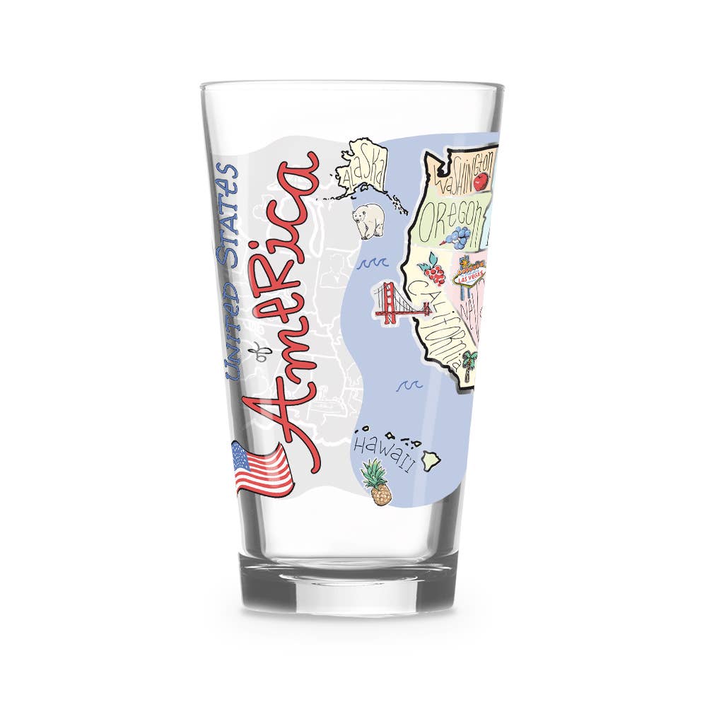 America Pint Glass