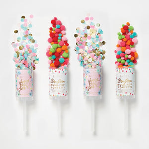 Happy New Year - Confetti Party Popper (PROMO)