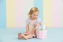 Load image into Gallery viewer, Canvas Easter Basket - Blue Bunny