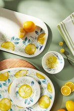 Load image into Gallery viewer, Oval Melamine Platter - Lemons