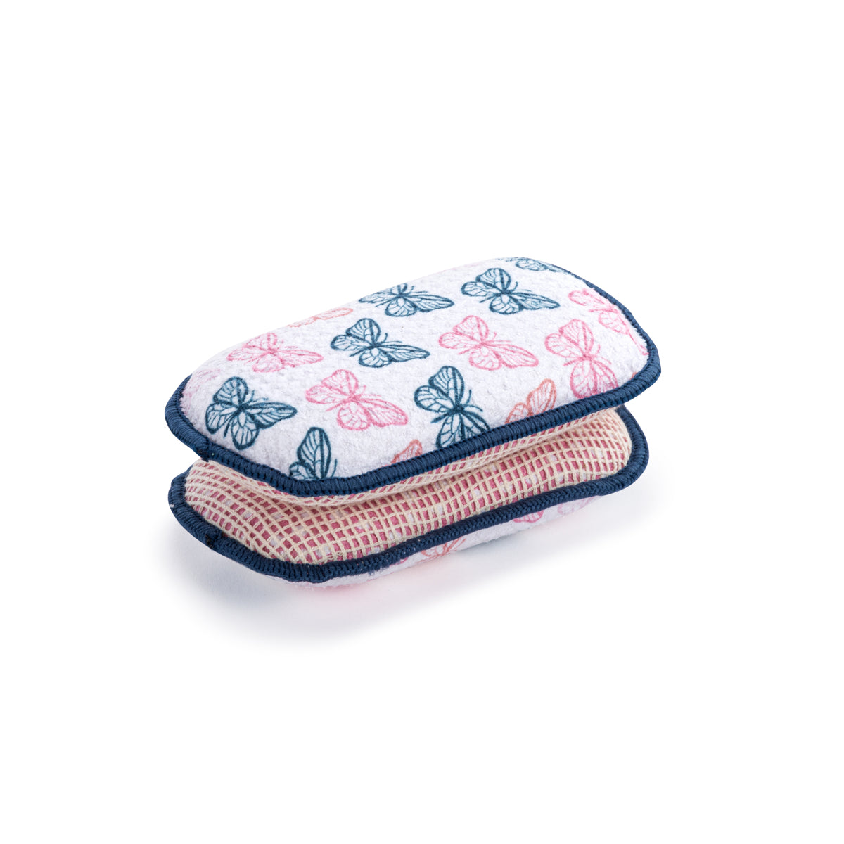 Butterflies Absorbent Reversible Sponges Set