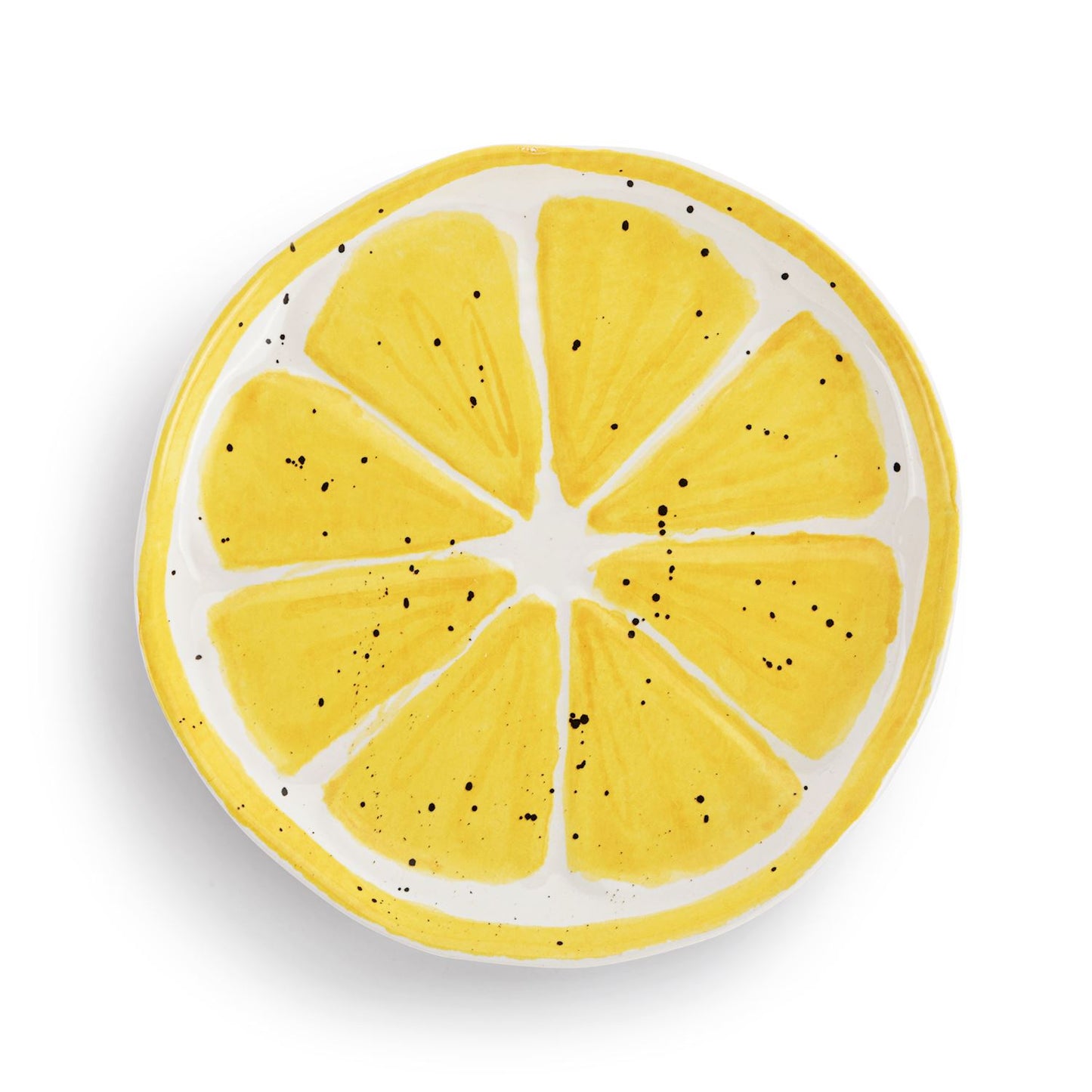 Lemon Shaped Ceramic Plate