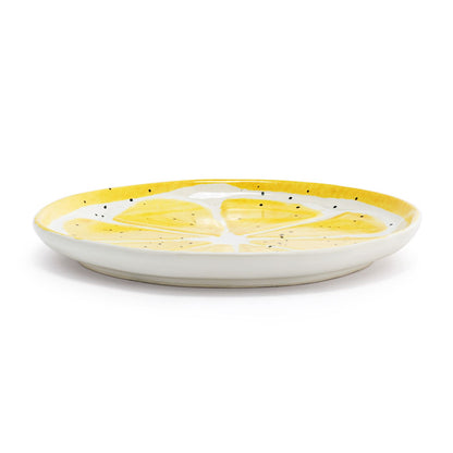 Lemon Shaped Ceramic Plate