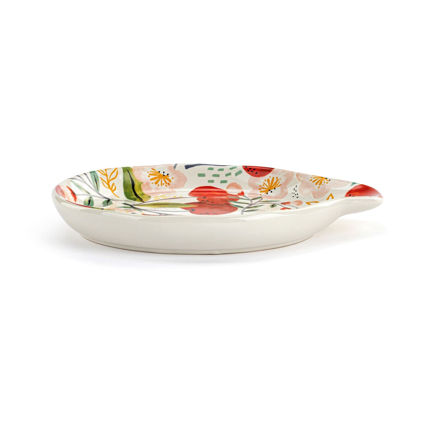 Cherry Ceramic Spoon Rest