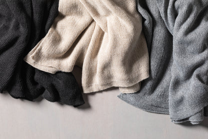 Recycled Knit Duster - Gray
