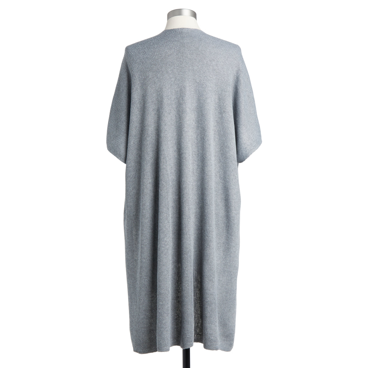 Recycled Knit Duster - Gray