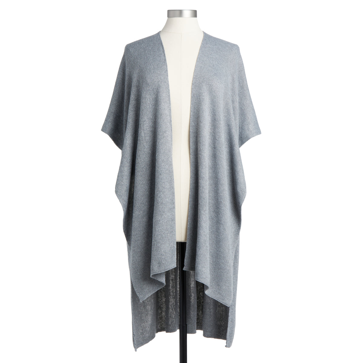 Recycled Knit Duster - Gray