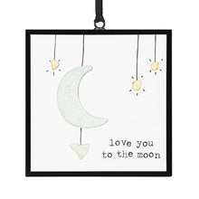 Load image into Gallery viewer, Love You to the Moon Suncatcher