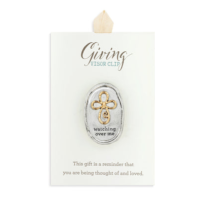 Guardian Angel Visor Clip - Cross