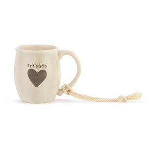 Friend Mini Heart Mug