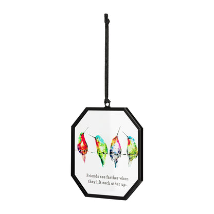 Hummers On A Wire Suncatcher