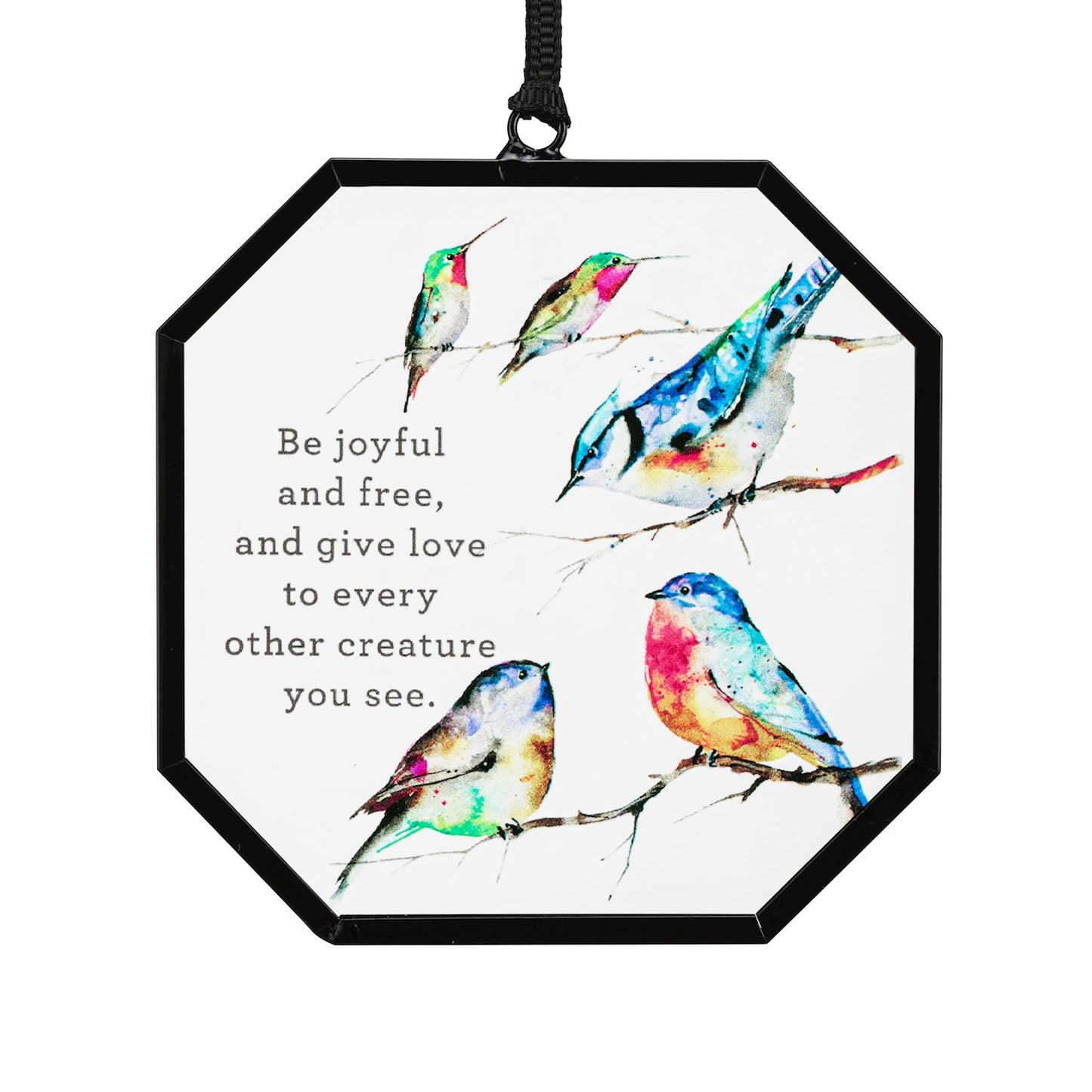 Birds in Tree Suncatcher