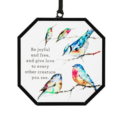 Birds in Tree Suncatcher