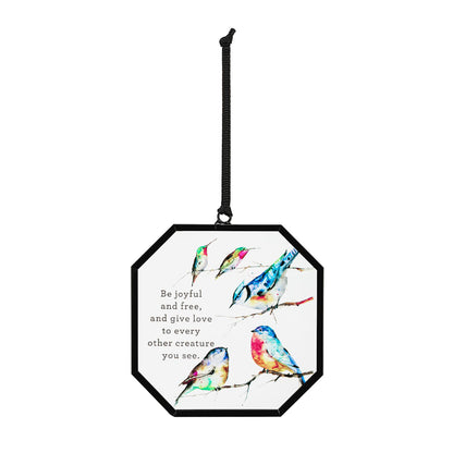 Birds in Tree Suncatcher