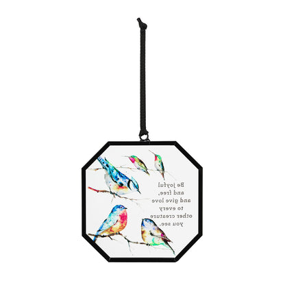Birds in Tree Suncatcher