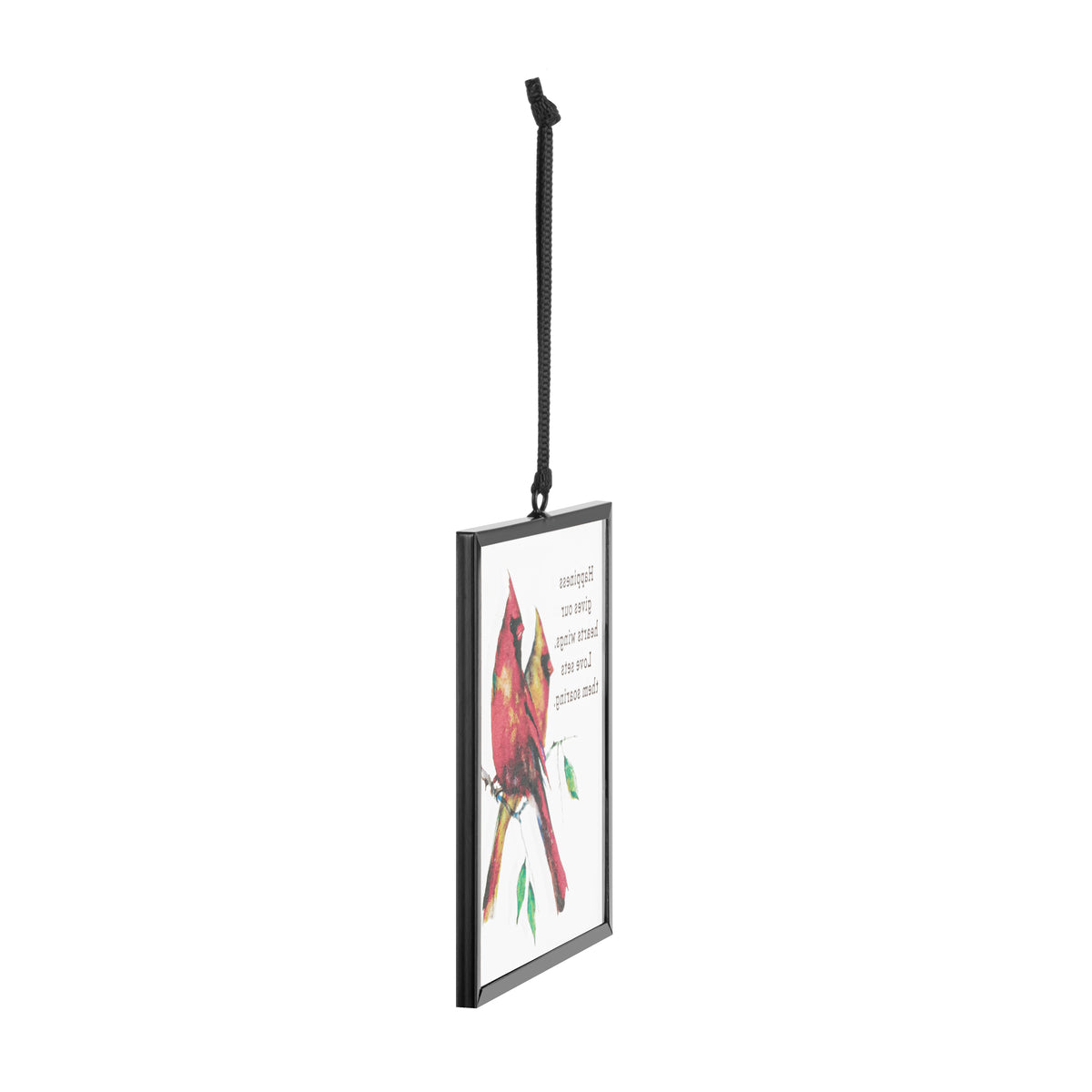 Cardinal Pair Suncatcher