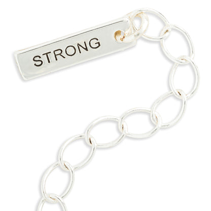 Morse Code Necklace - You're Strong