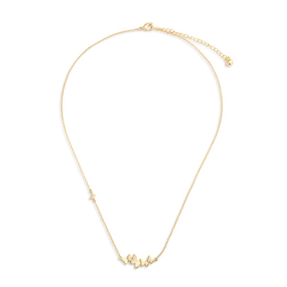 Butterfly Cluster Necklace