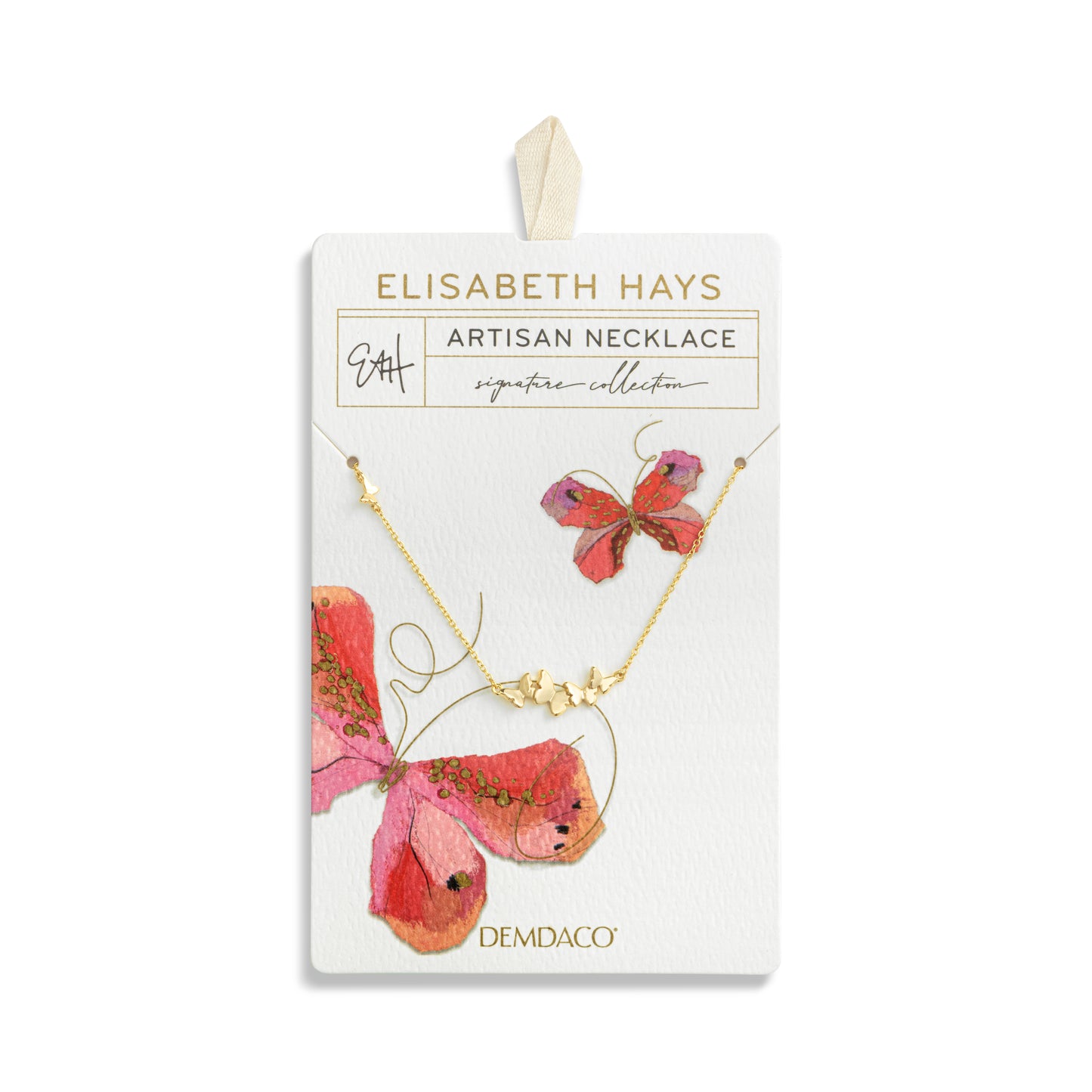 Butterfly Cluster Necklace
