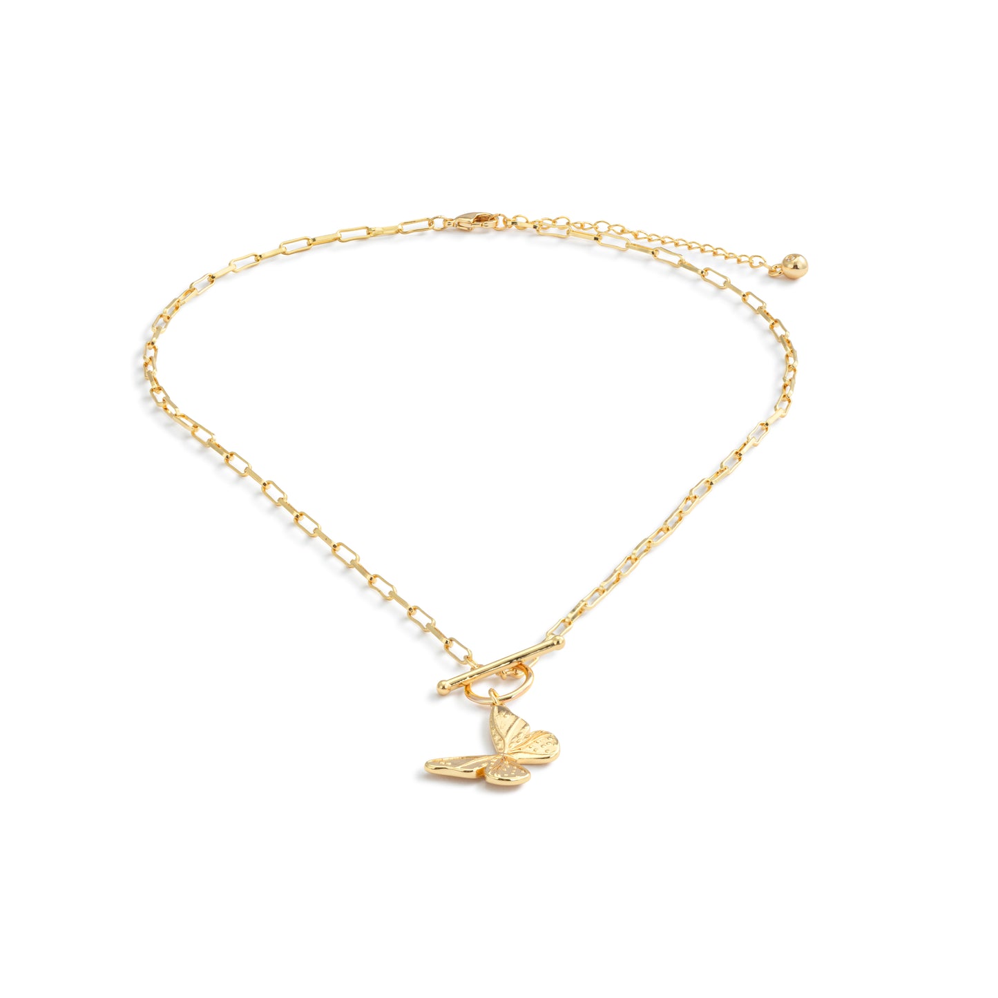 Butterfly Toggle Necklace