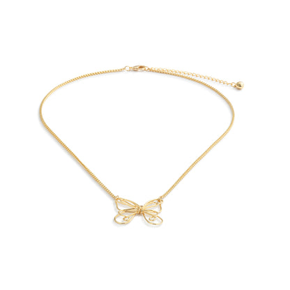 Butterfly Open Charm Necklace