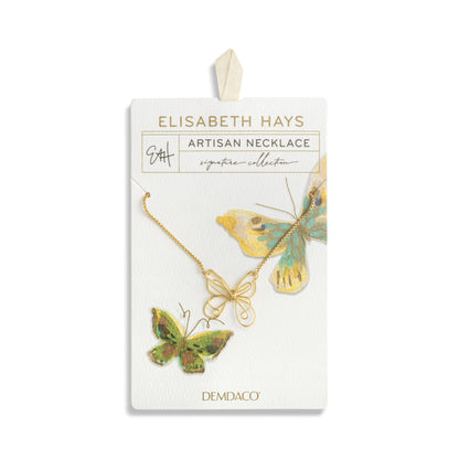 Butterfly Open Charm Necklace