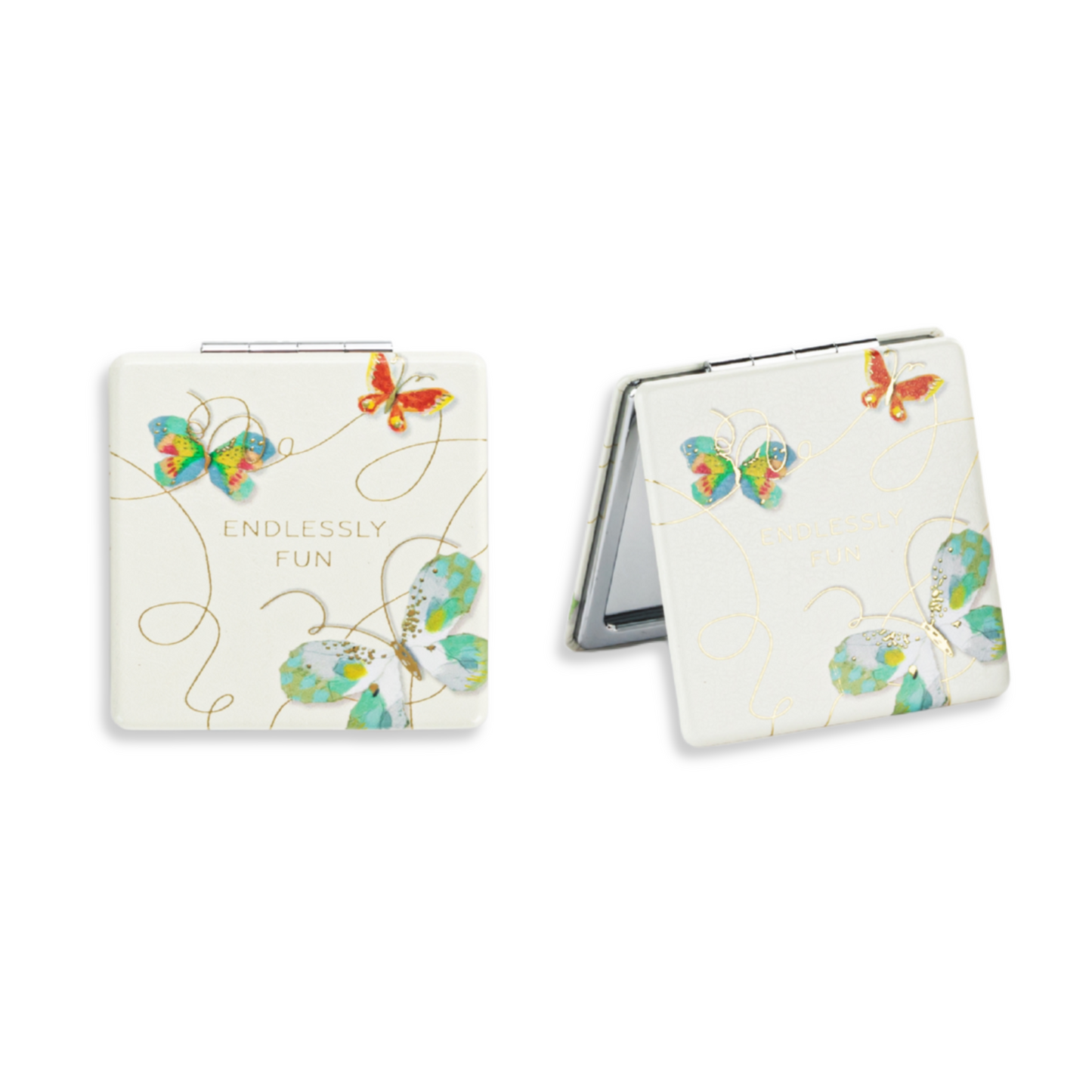Butterfly Pocket Mirror - Endlessly Fun