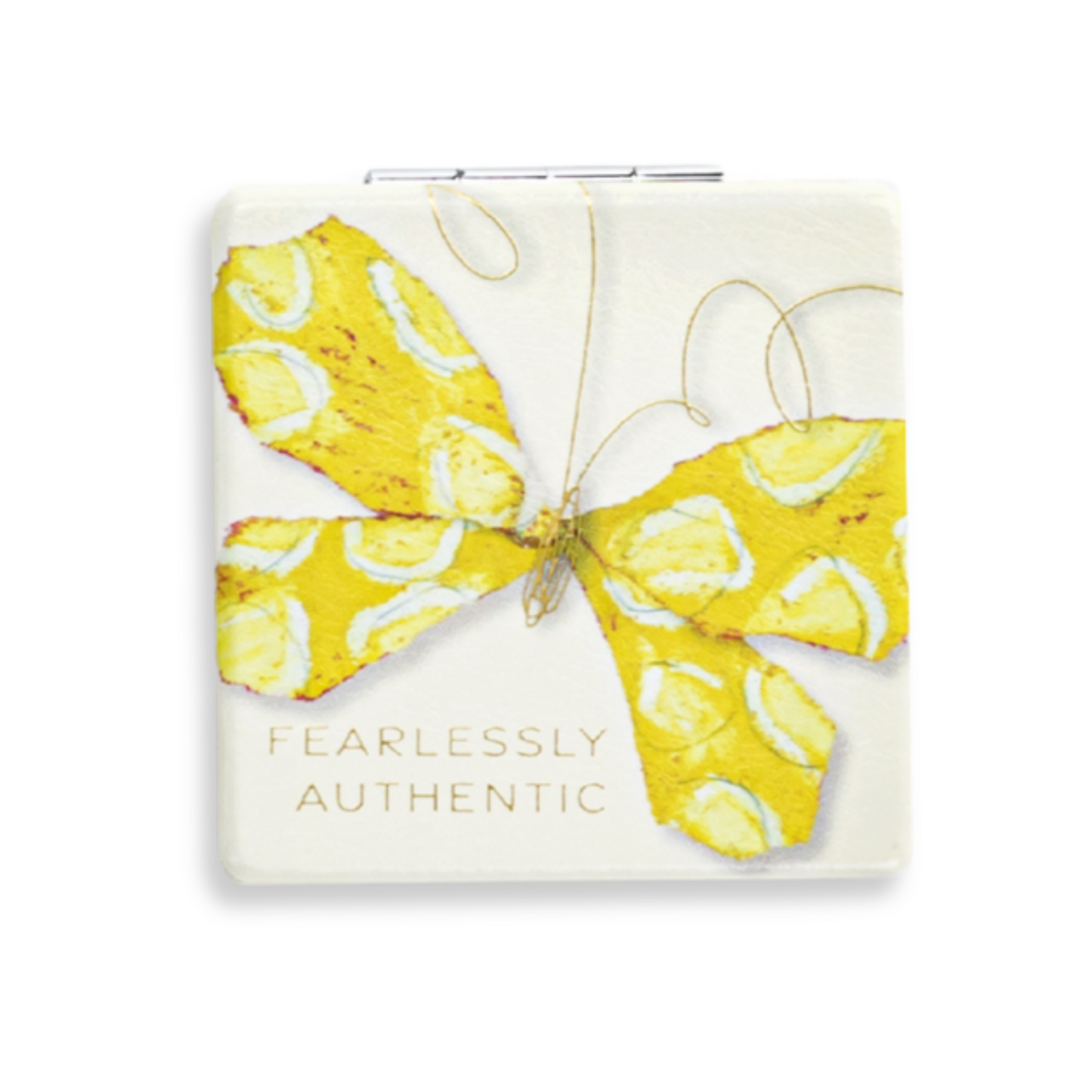 Butterfly Pocket Mirror - Fearlessly Authentic