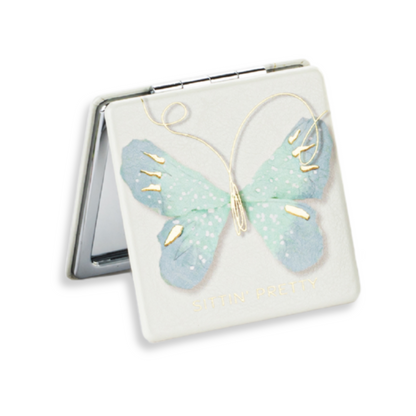 Butterfly Pocket Mirror - Sittin' Pretty