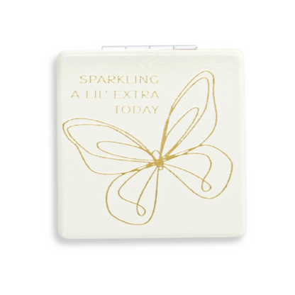 Butterfly Pocket Mirror - Sparkling A Lil' Extra