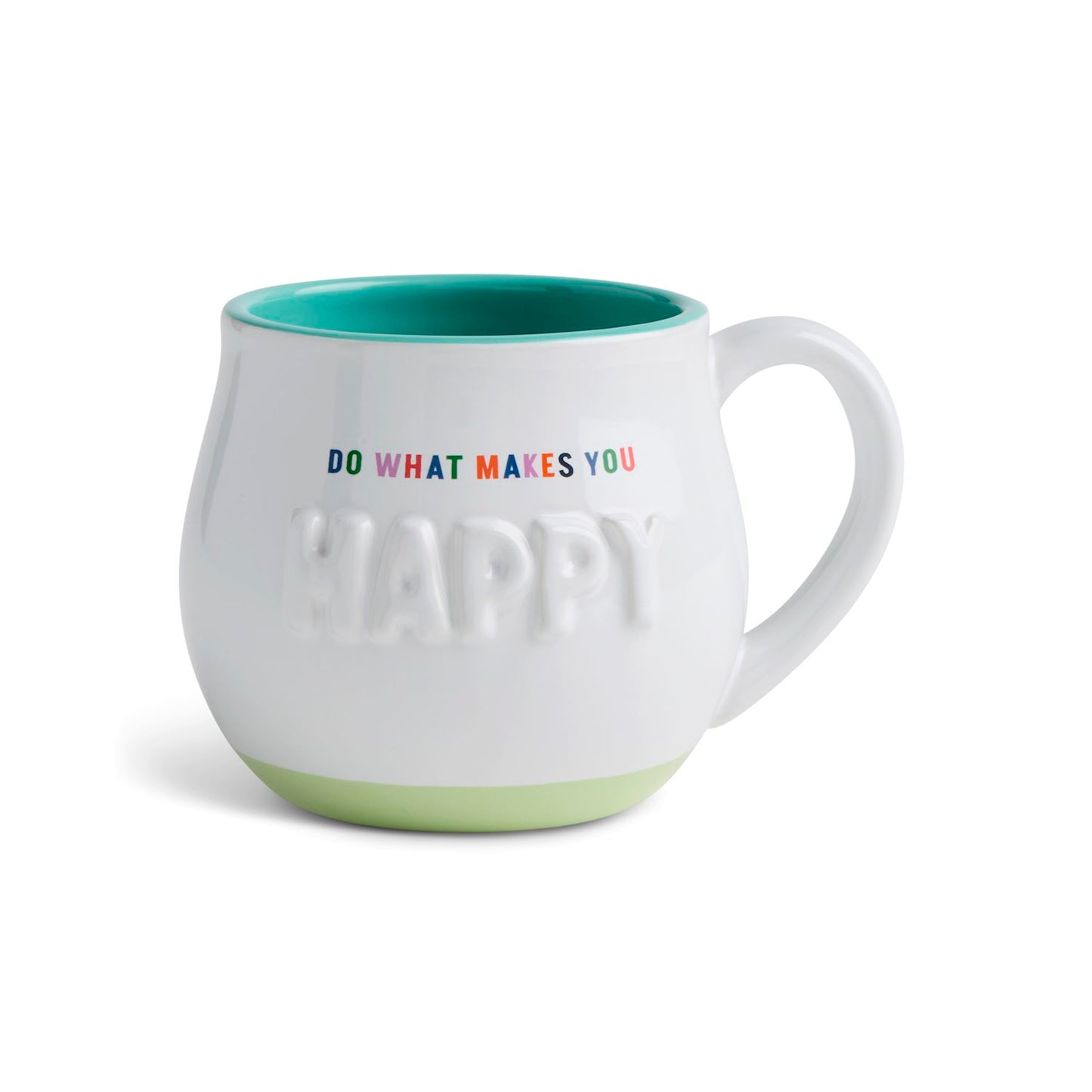 Happy Sculpted Mug
