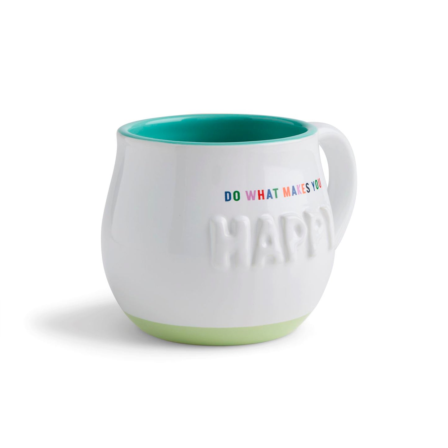 Happy Sculpted Mug
