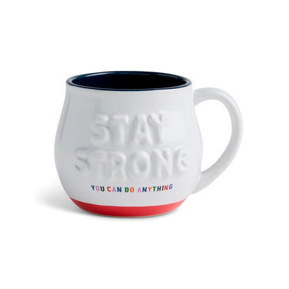 Stay Strong Embossed Mug