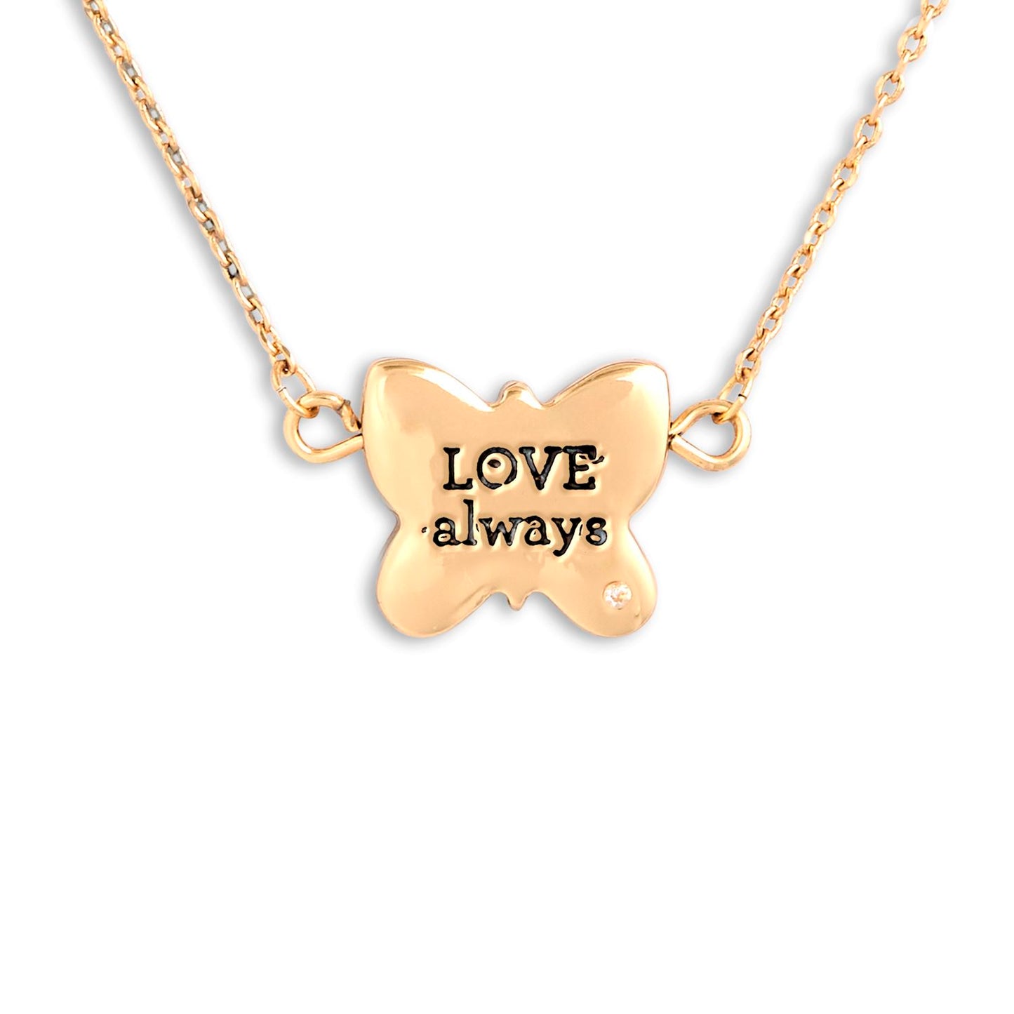 Love Always Artful Butterfly Necklace