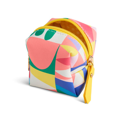 Folk Collage Earbud Case