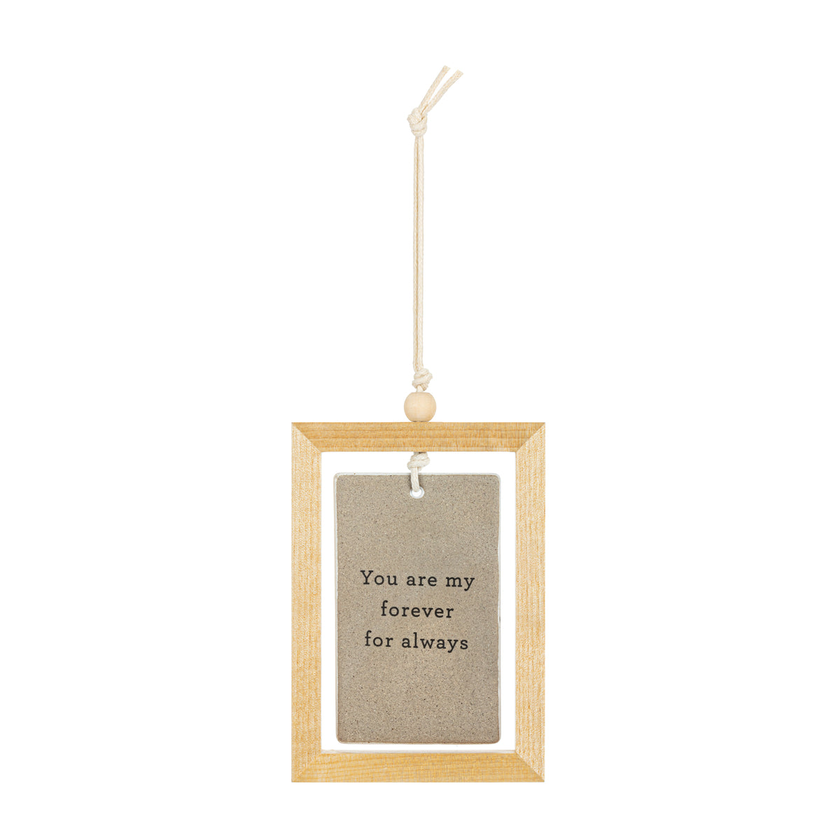 Forever & Always Framed Hanging Plaque