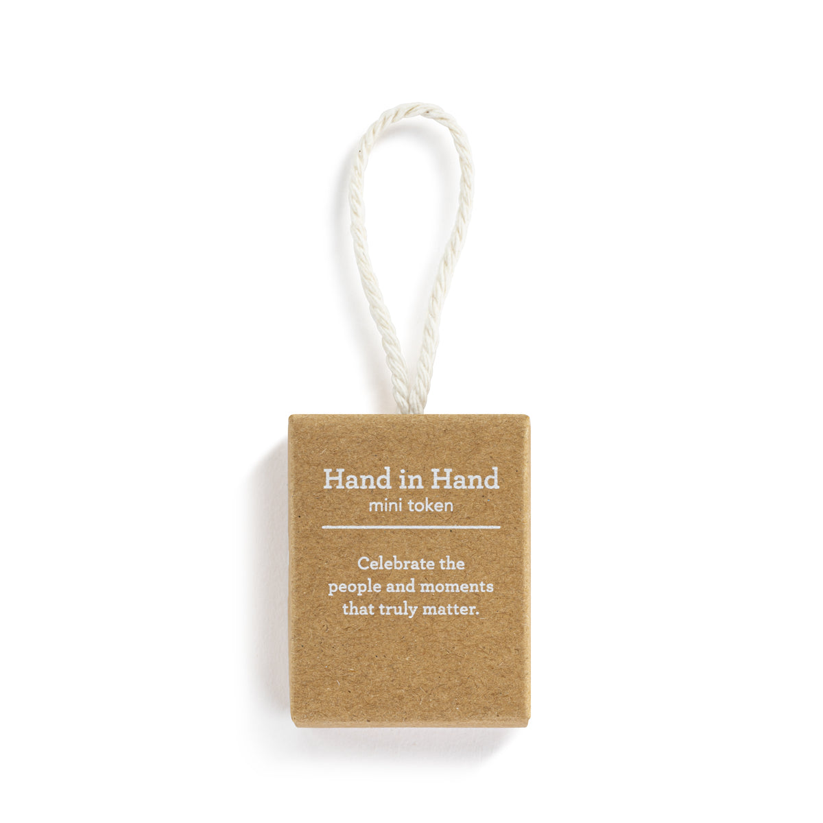 Hand in Hand Dove Mini Token