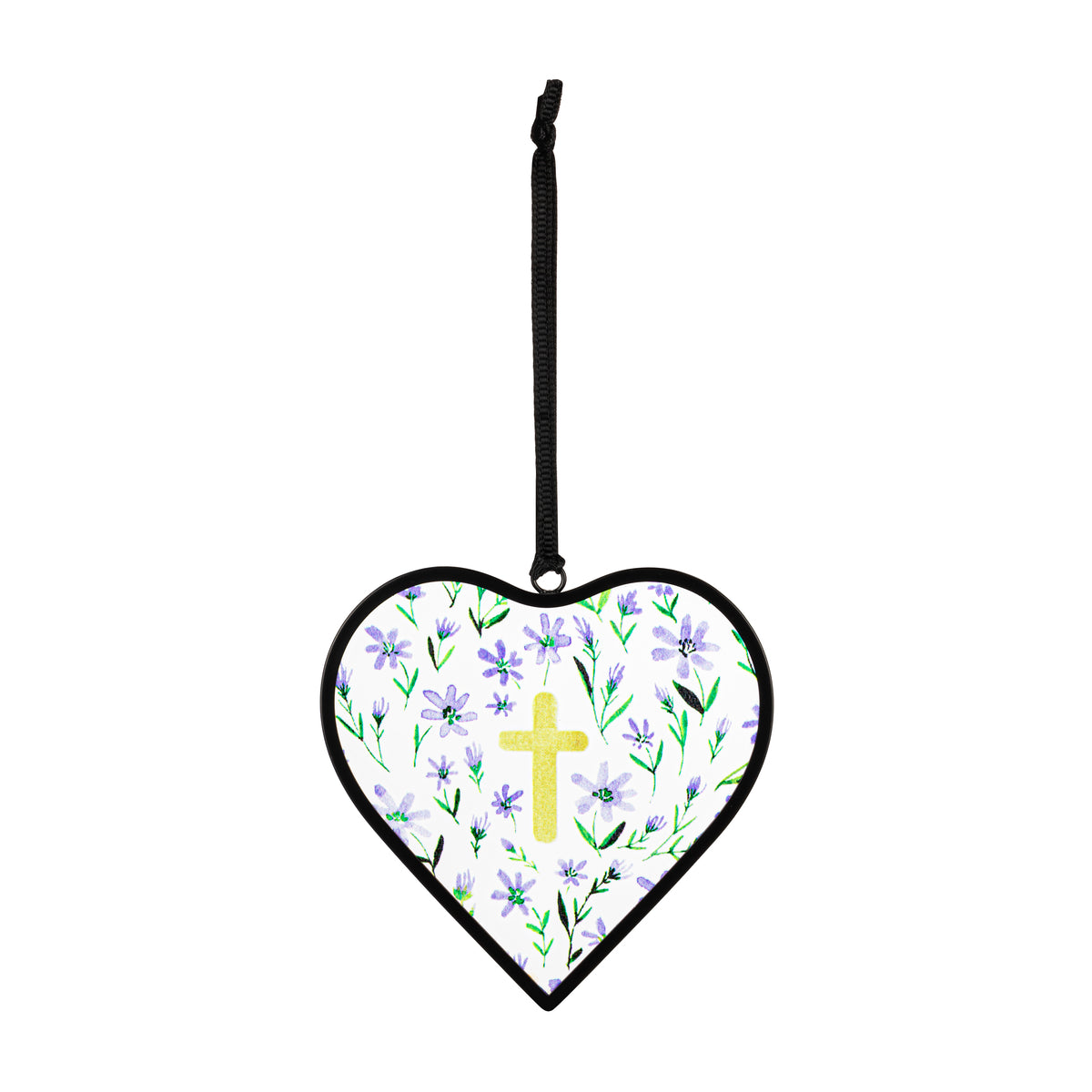 Faith Heart Suncatcher