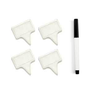 Reusable Cheese Labels with Marker Set