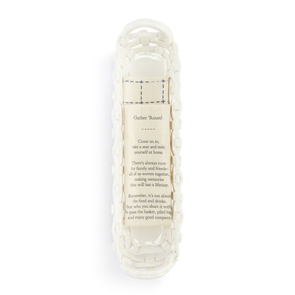 Baguette Bread Basket with Towel