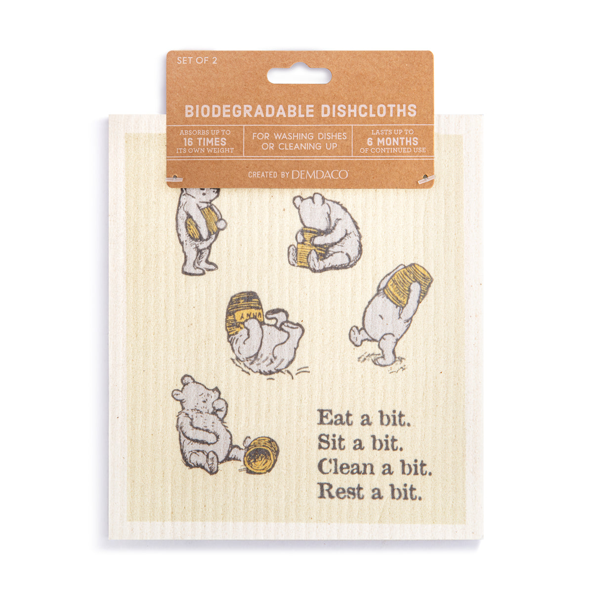 Biodegradable Dish Cloth Set - Sweeter Than Hunny