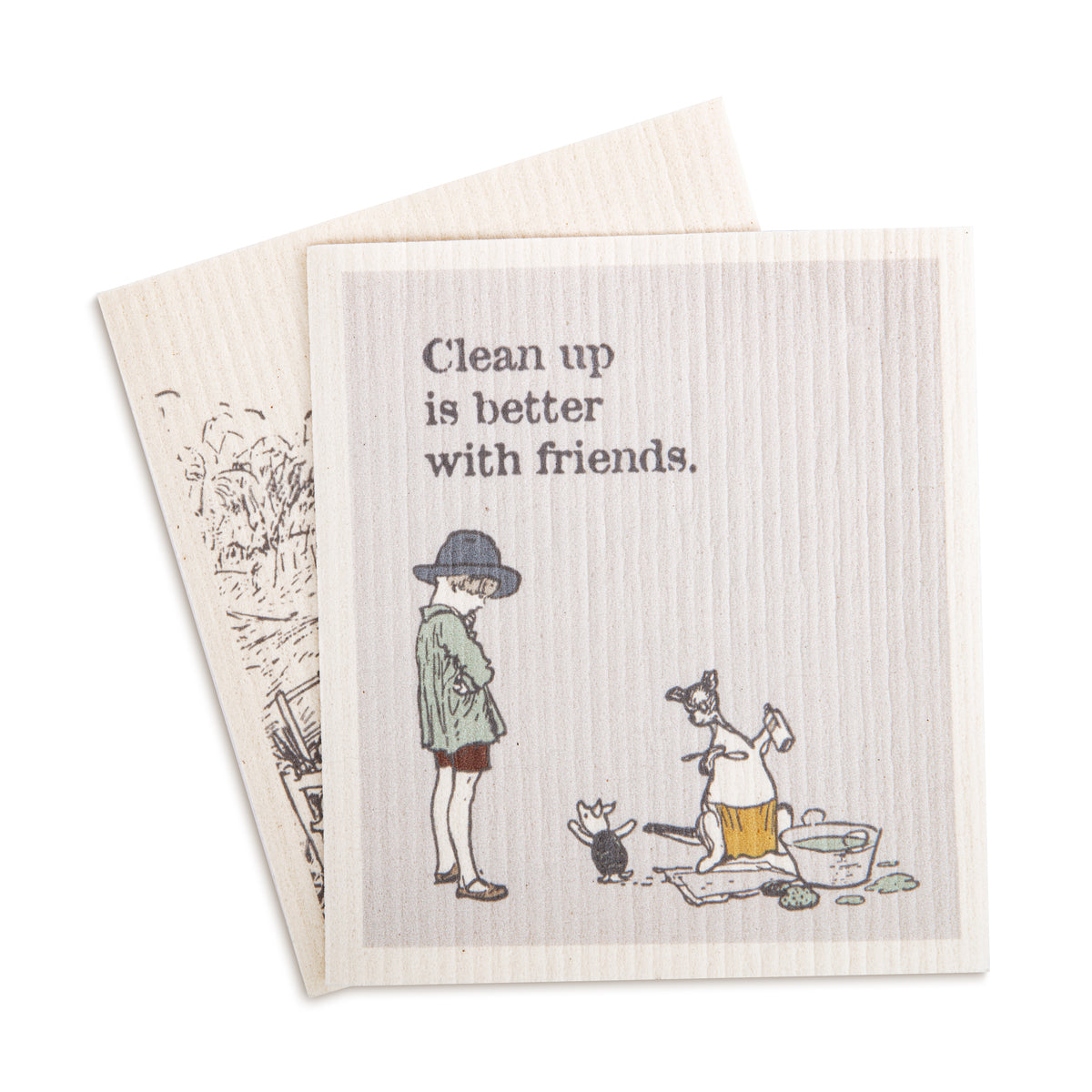 Biodegradable Dish Cloth Set - Better With Friends