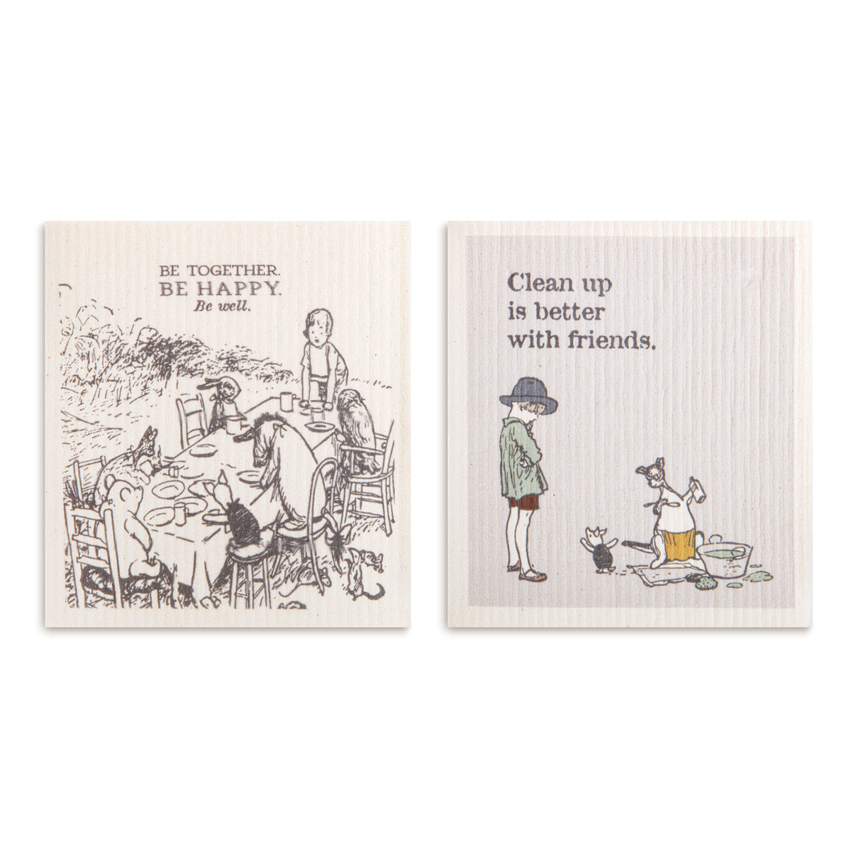 Biodegradable Dish Cloth Set - Better With Friends