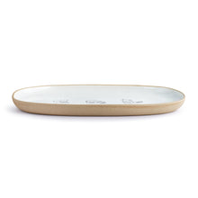 Load image into Gallery viewer, Sit a Bit Ceramic Oval Platter